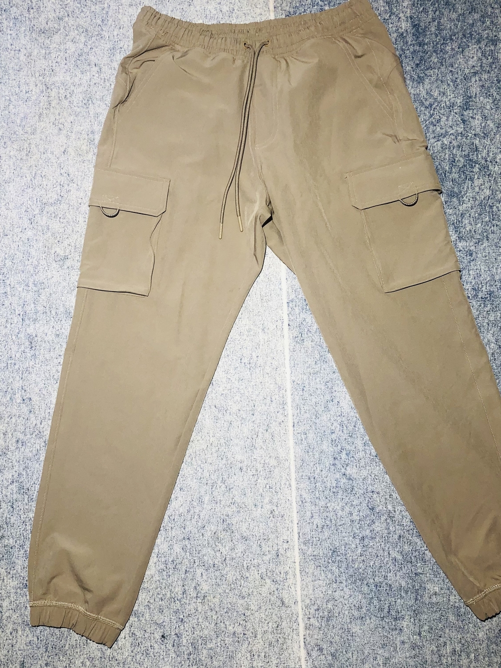 Gilly Hicks Khaki Cargo Jogger Pants